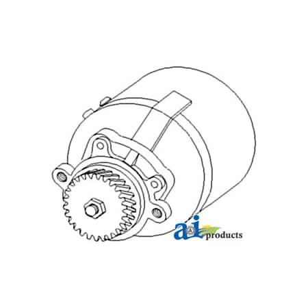 A & I Products Pump, Power Steering 8.7" x9" x8.4" A-E8NN3K514BA